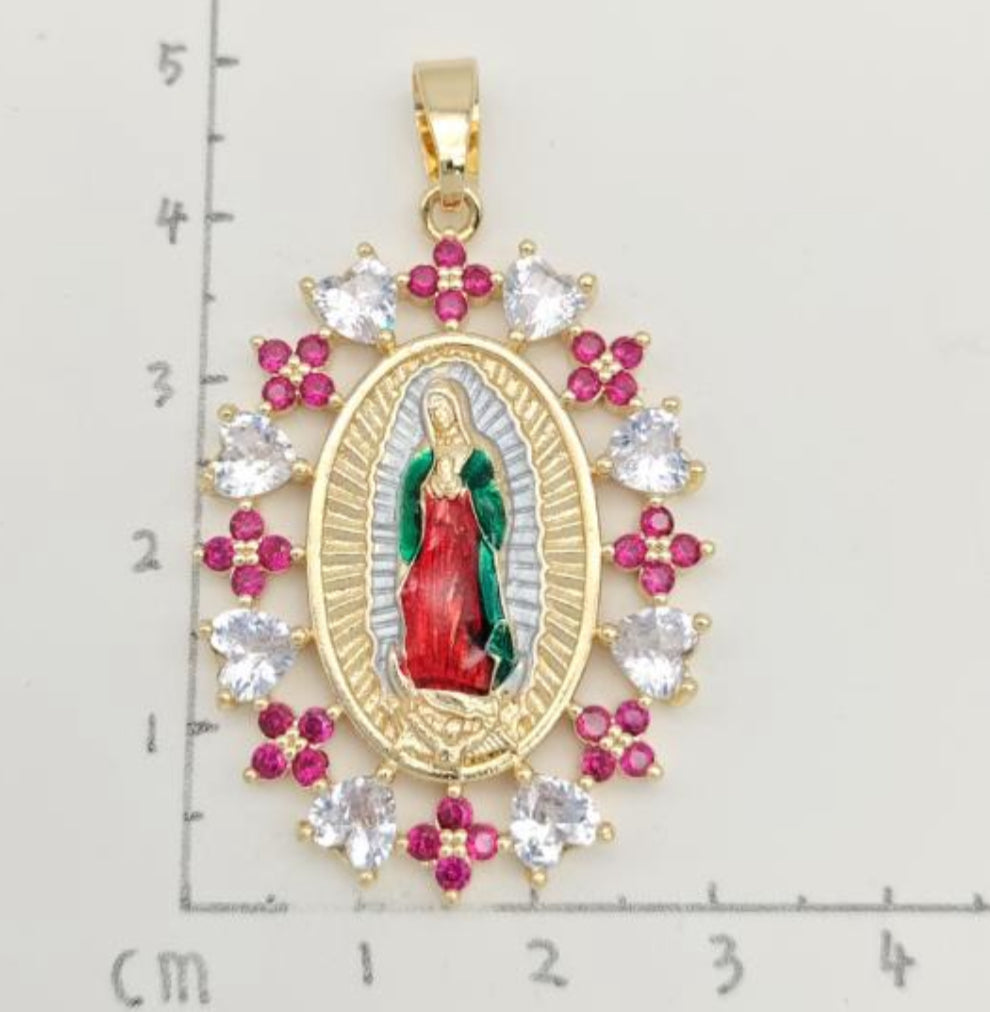 Pink/White Virgencita