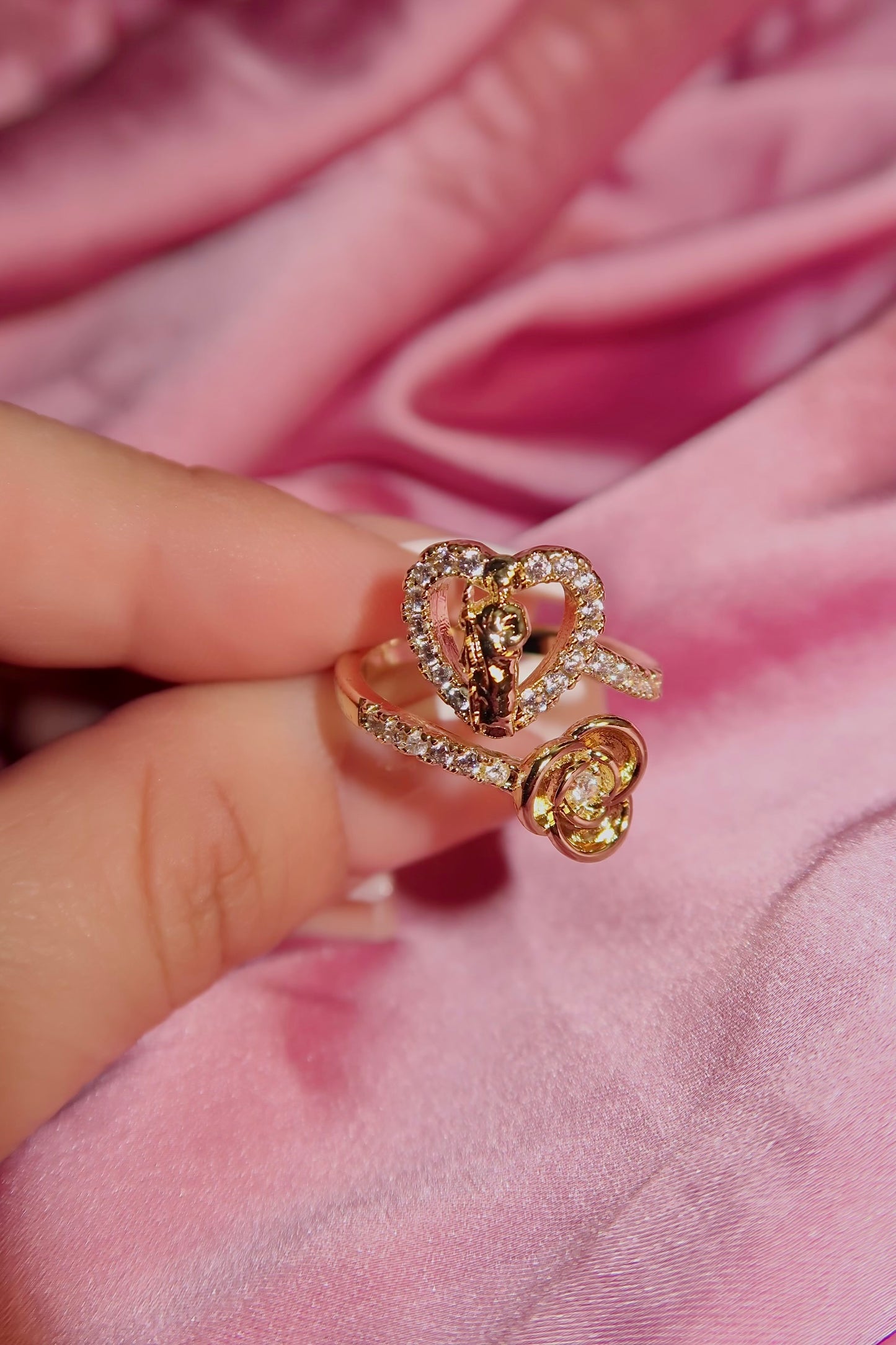 San Judas Adjustable ring