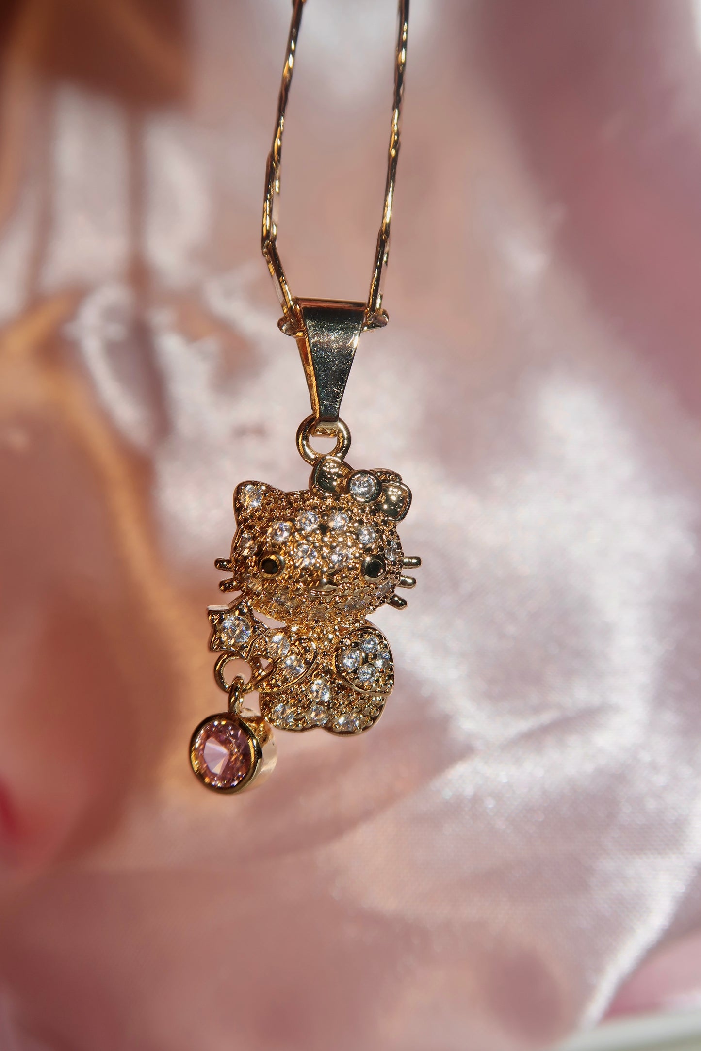 Pink/Gold Hello Kitty