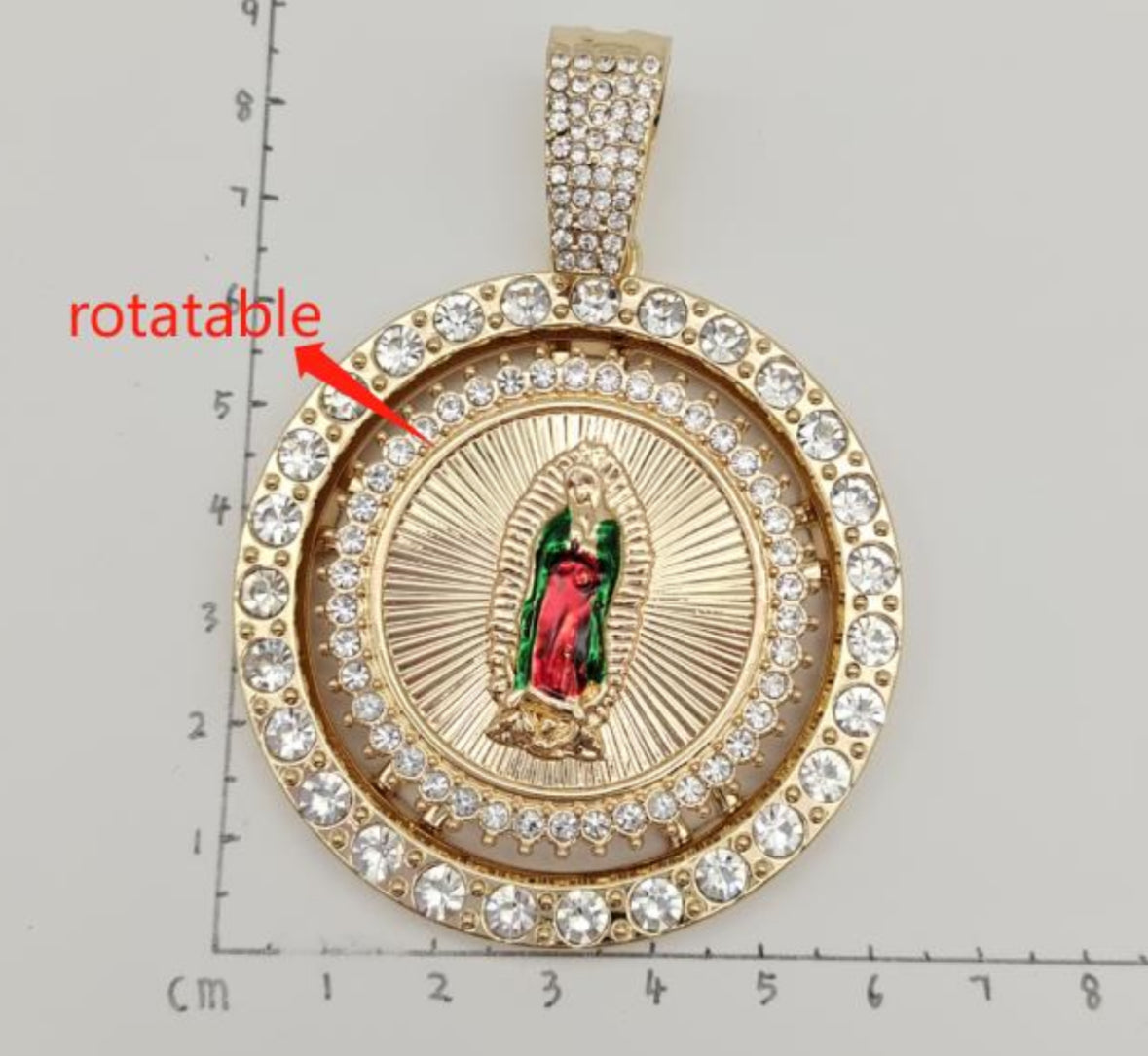 Rotatable Virgencita