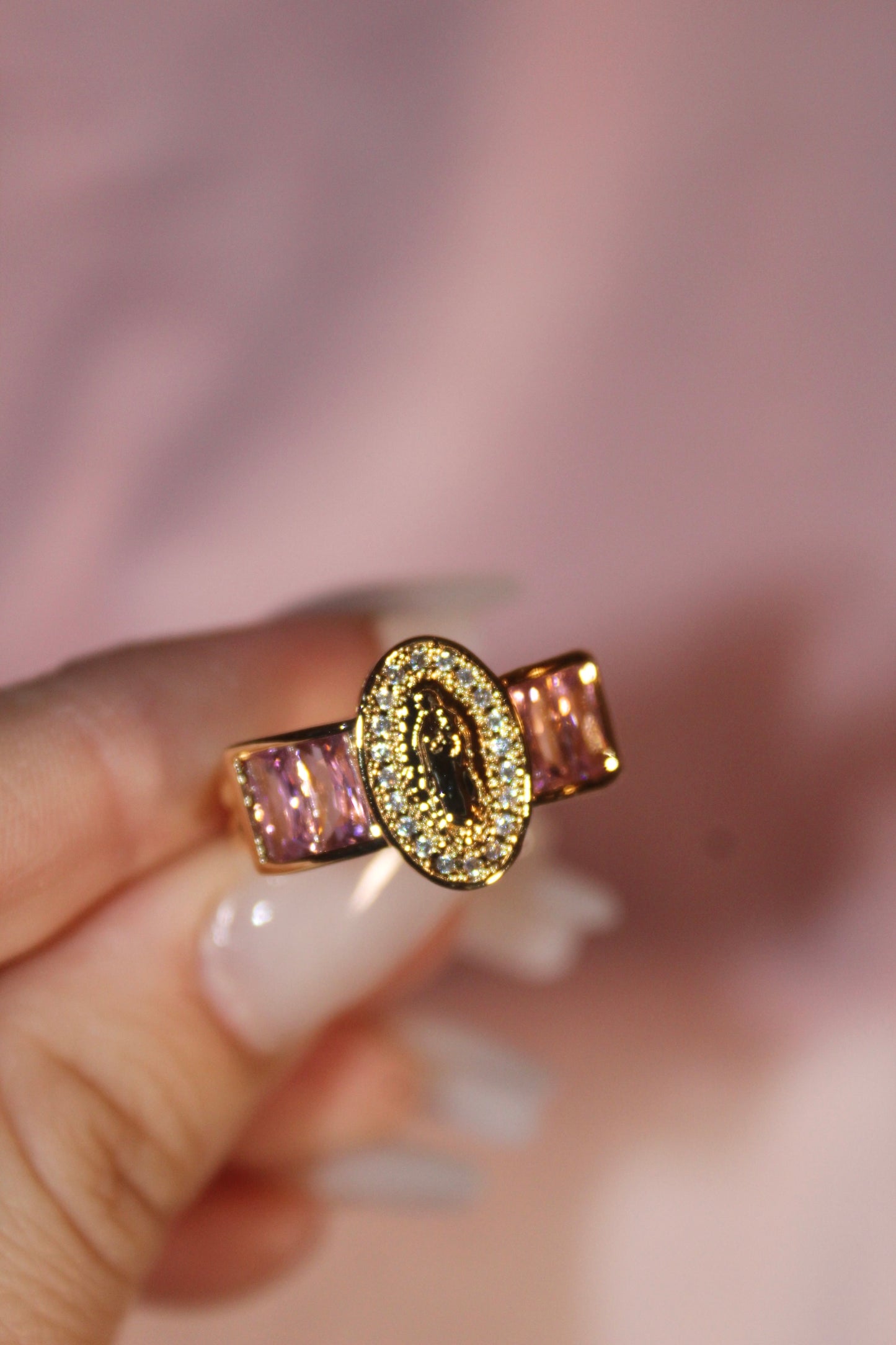 Pink Adjustable Virgencita