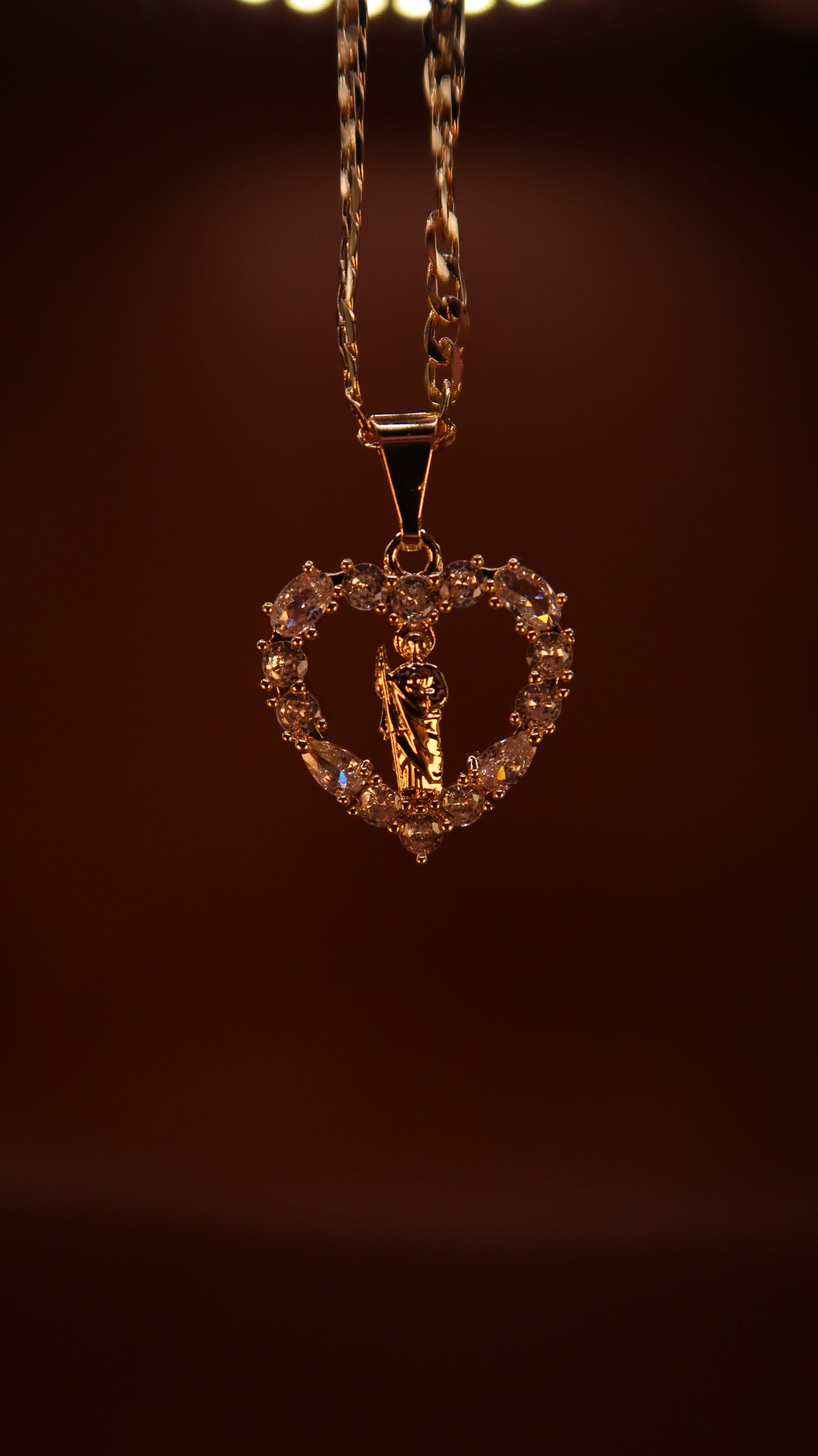 Sparkly Heart San Judas