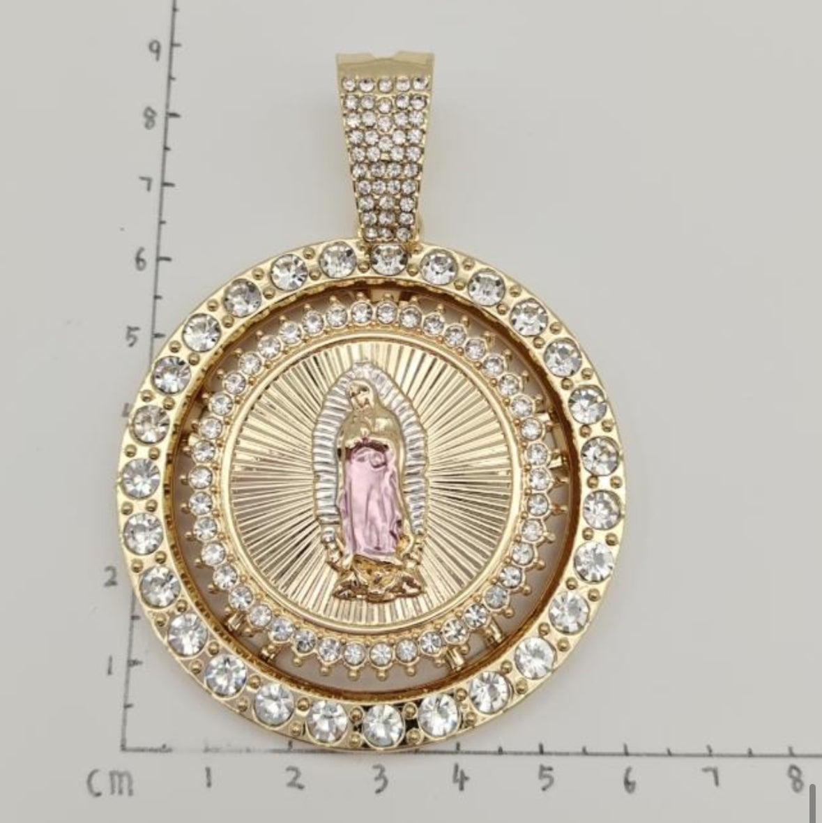 Rose gold Virgencita