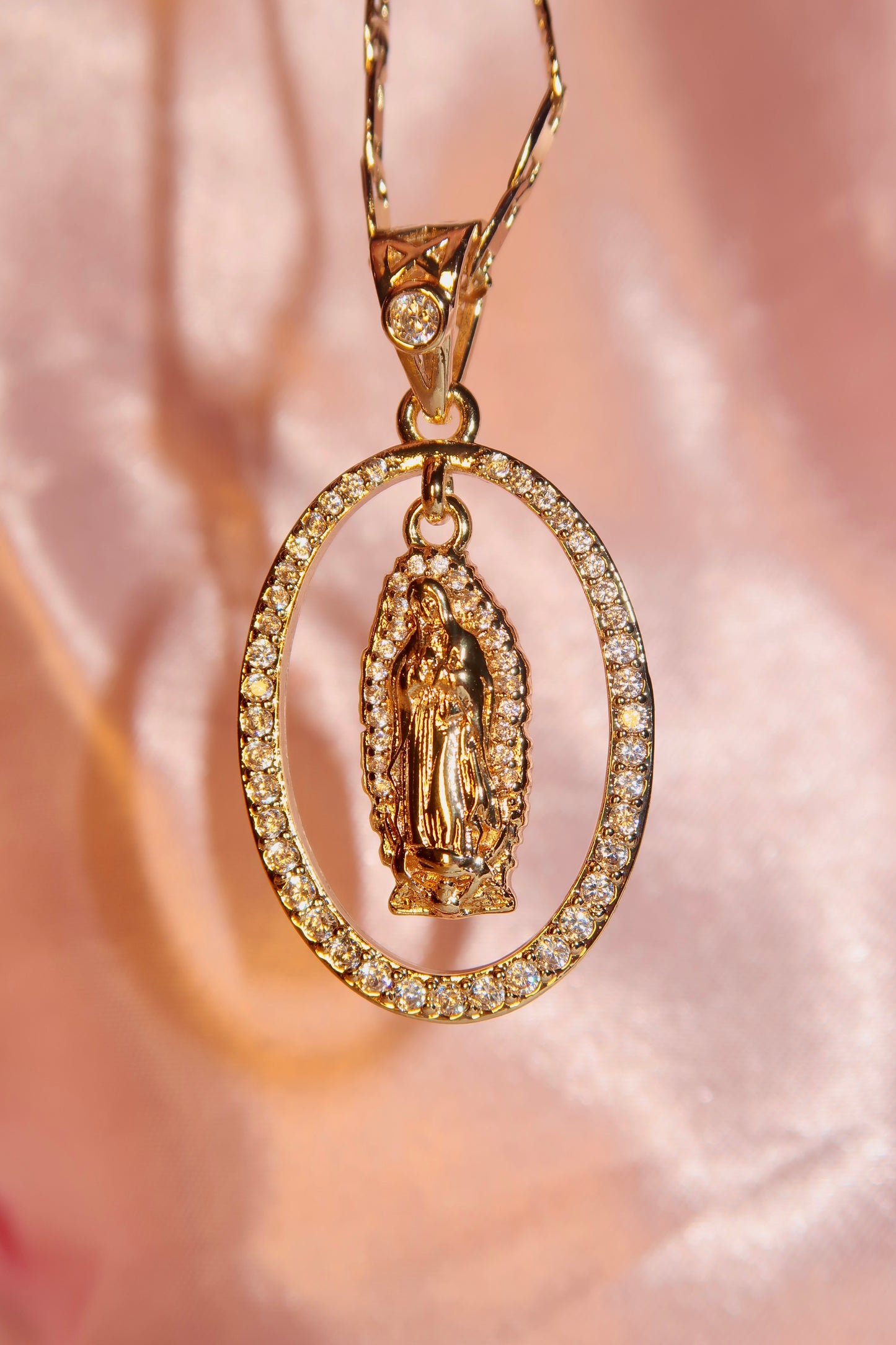 Virgencita ( virgencita charm moves side to side )