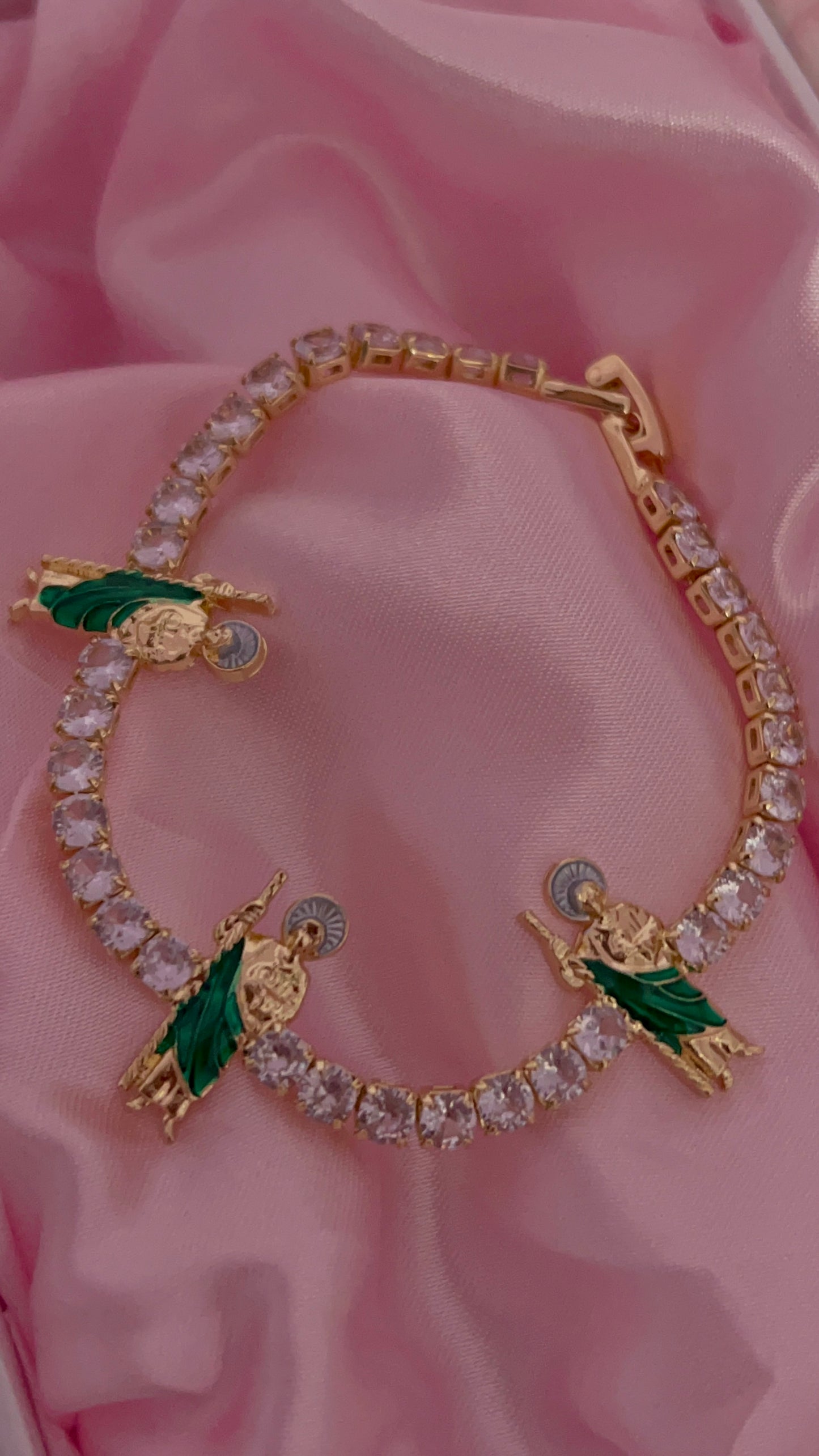 Diamond San Judas Bracelet