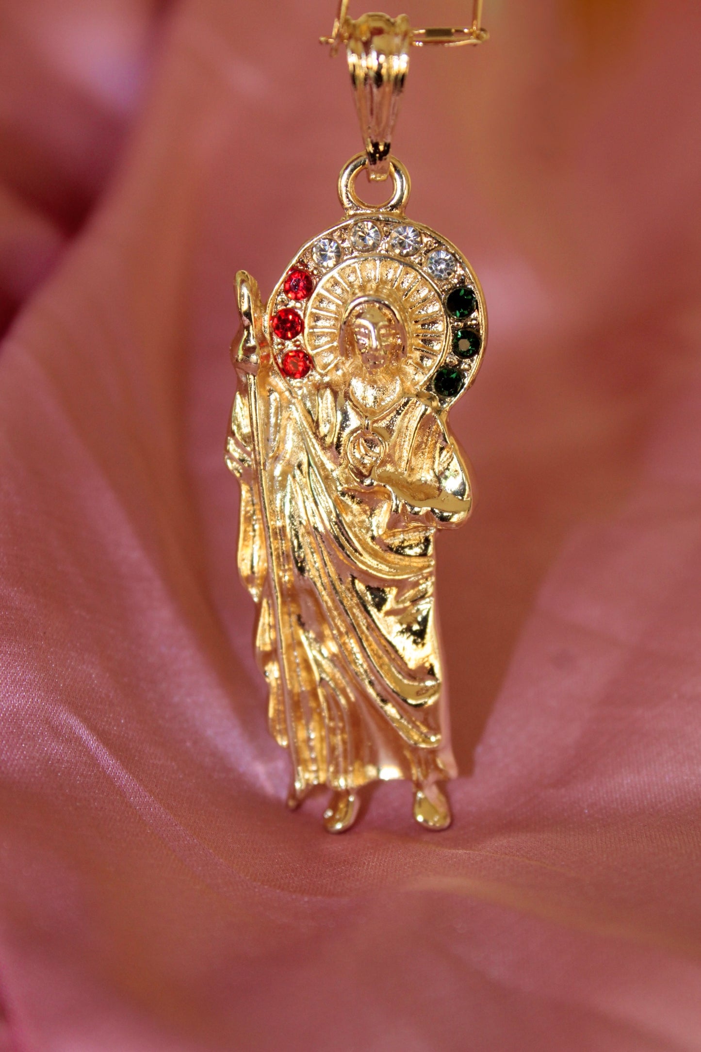 San Judas with Mexico Colors