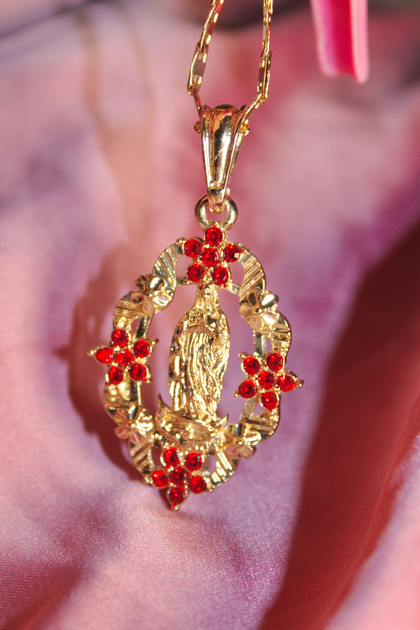 Red & Gold Virgencita