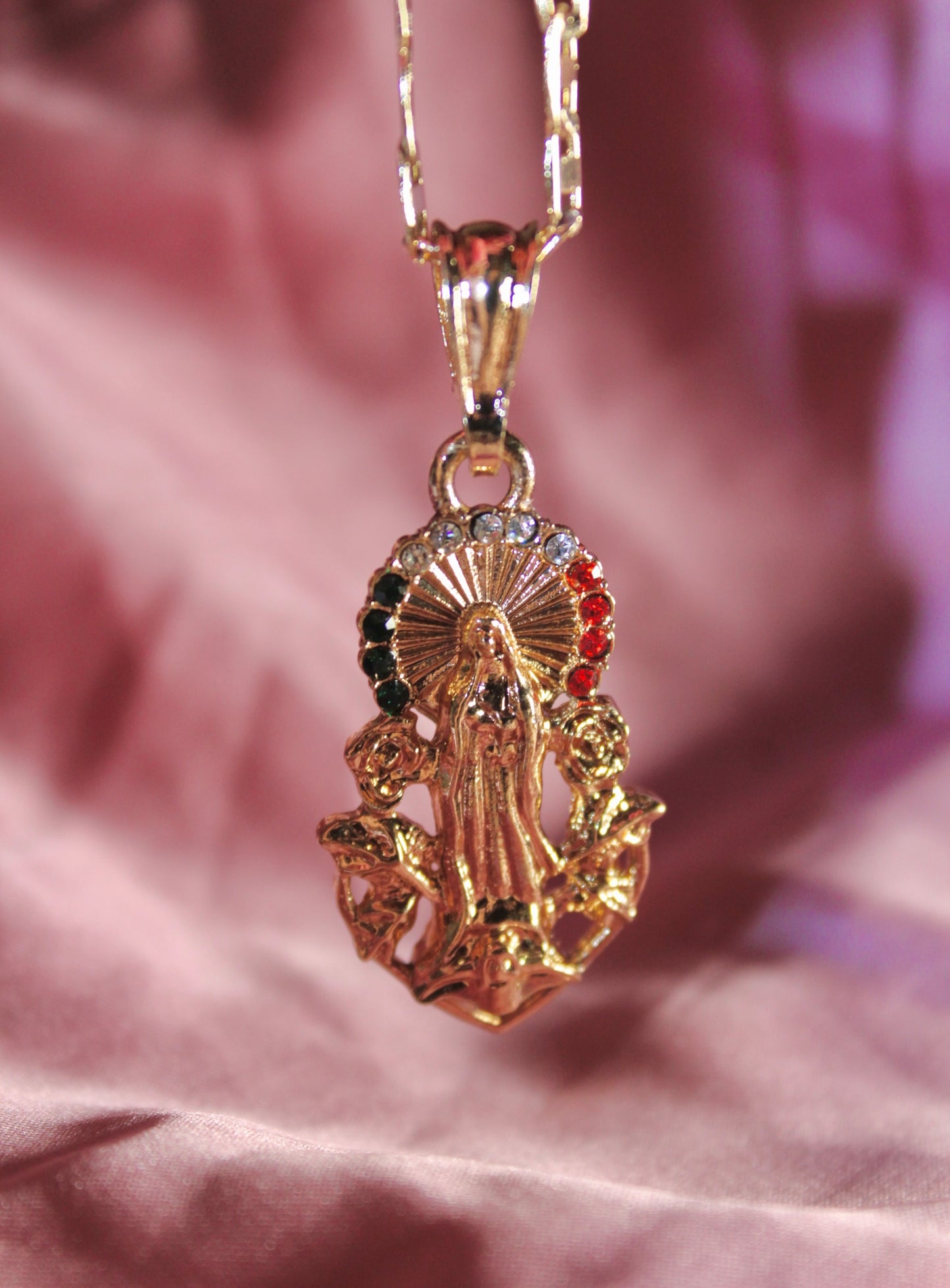 Mexico colors Virgencita