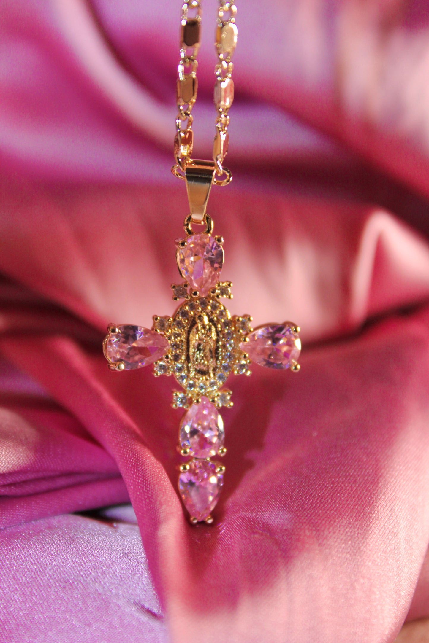 Pink Mini Virgencita