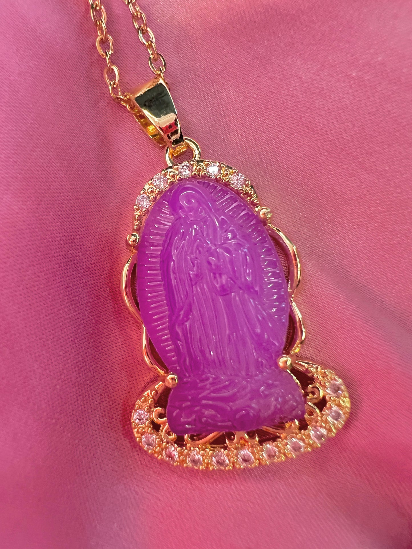 Crystal Purple Virgencita