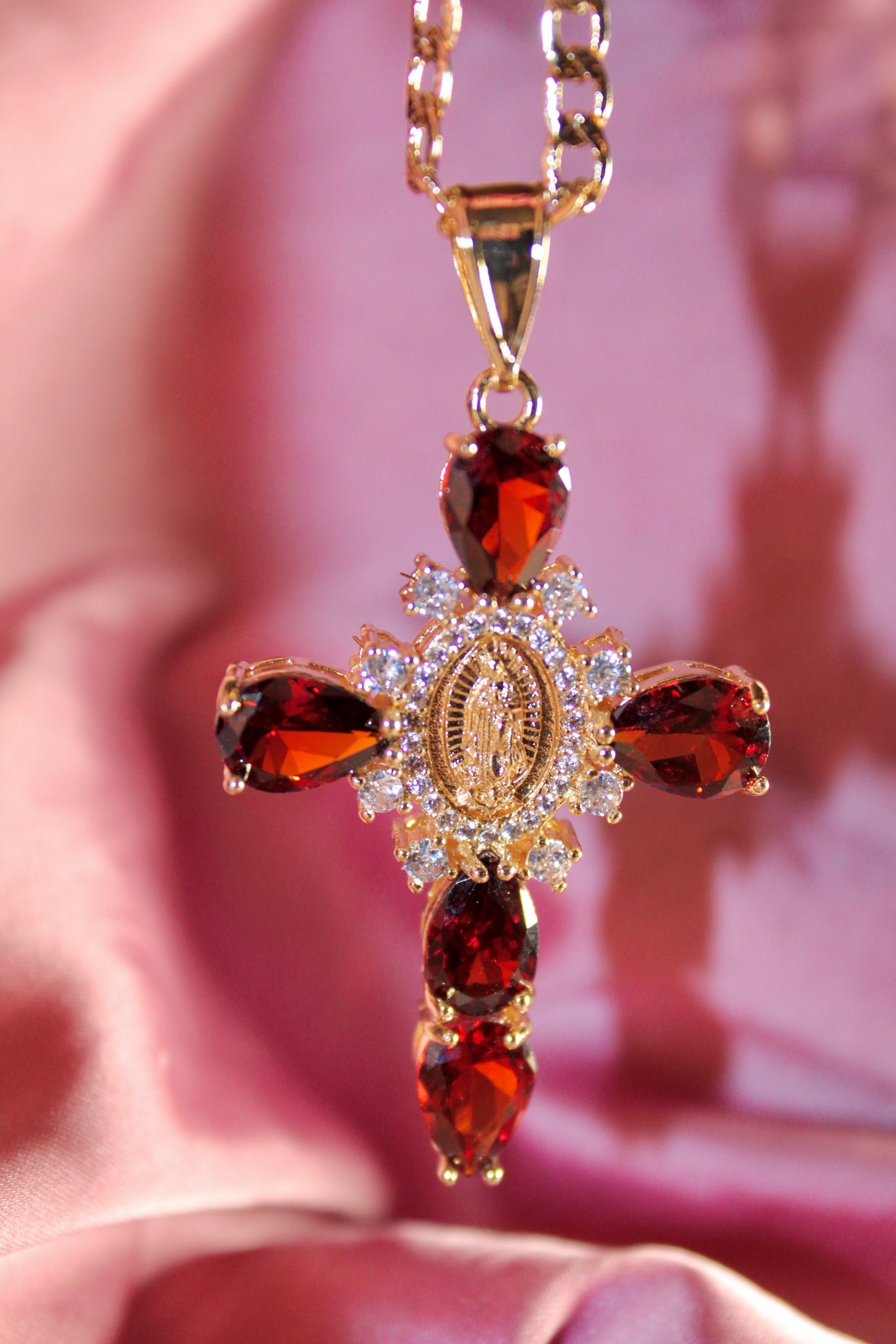 Red Wine Virgin Cross
