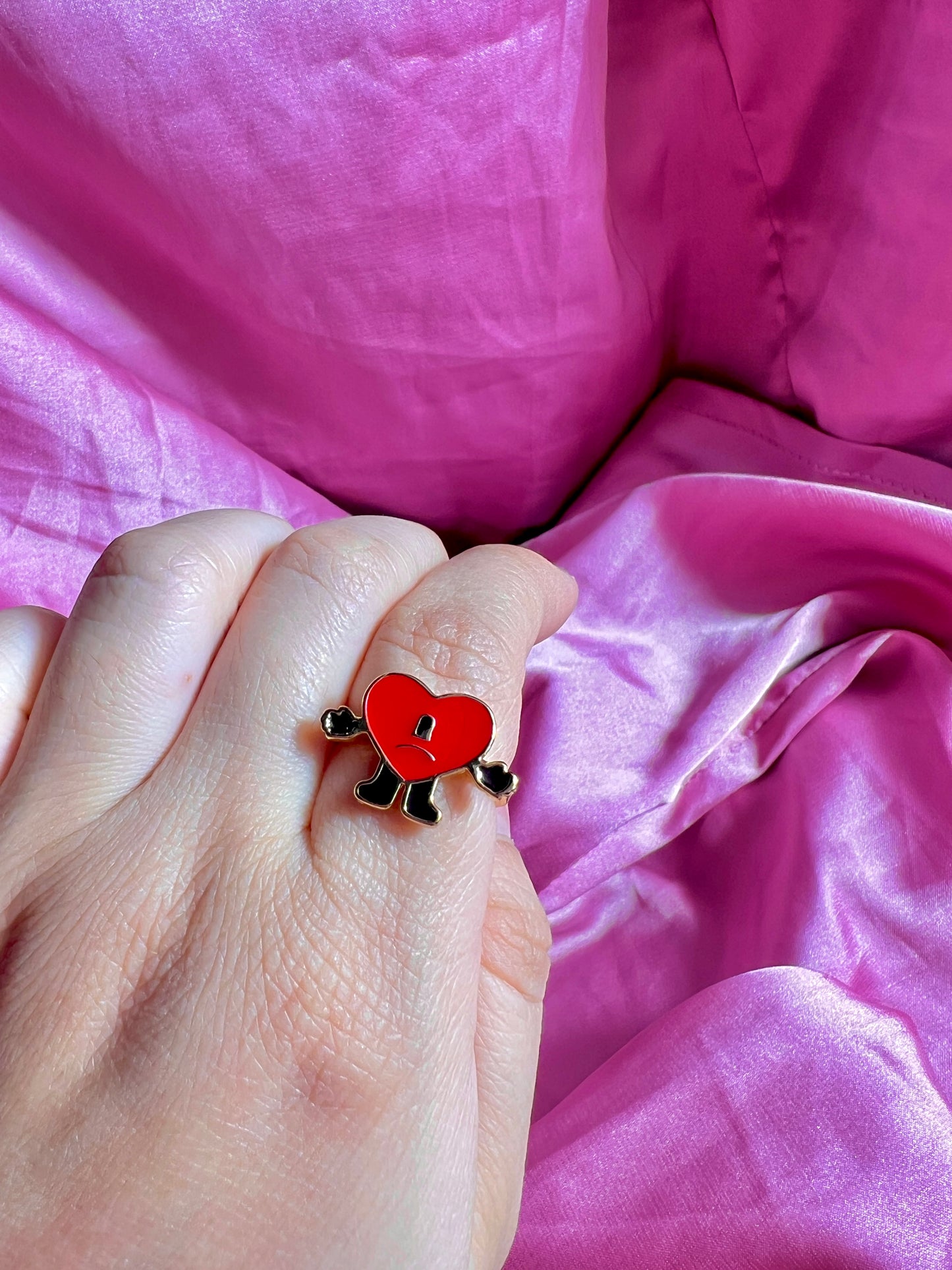 Bad Bunny Adjustable Ring