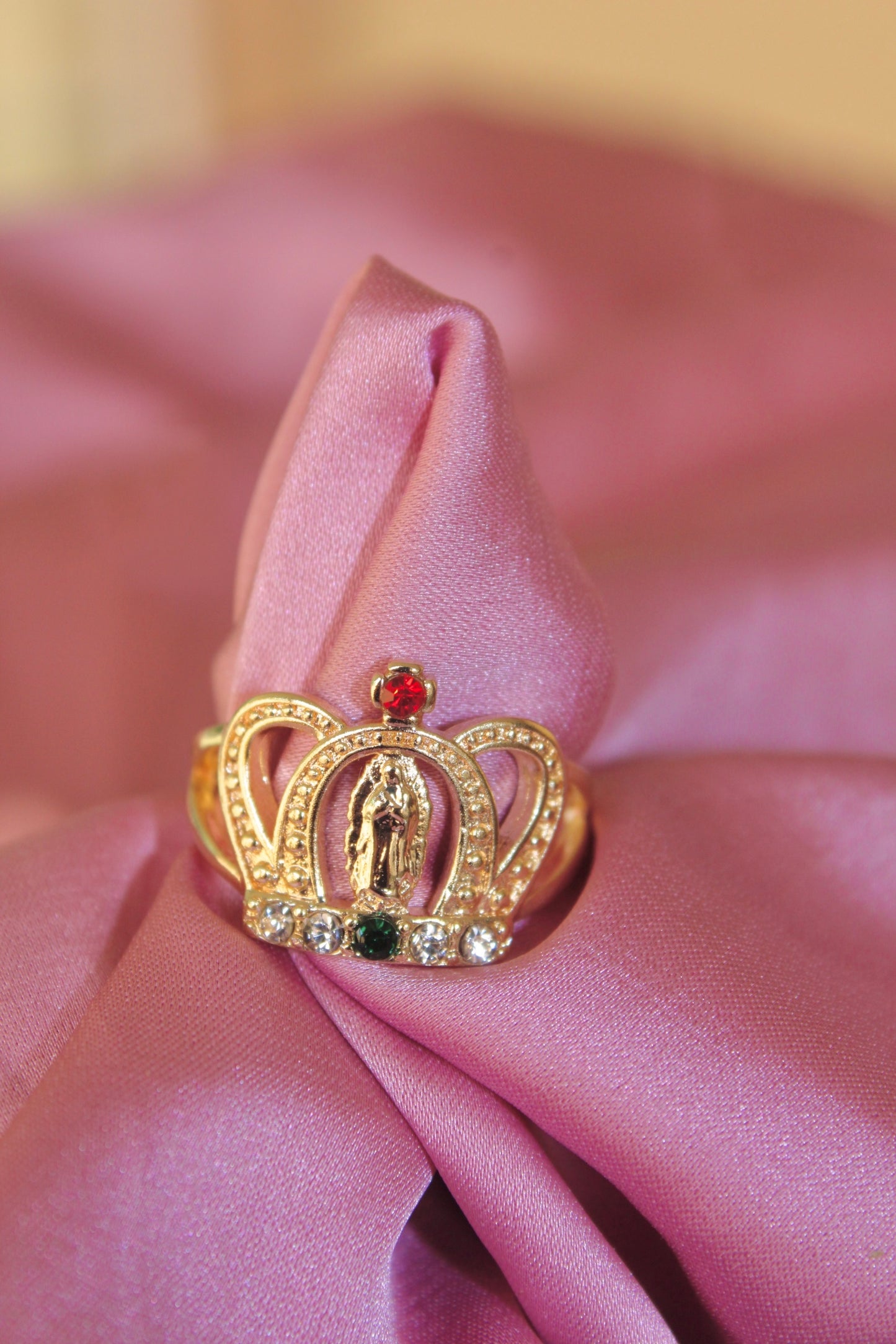 Guadalupe Crown Ring