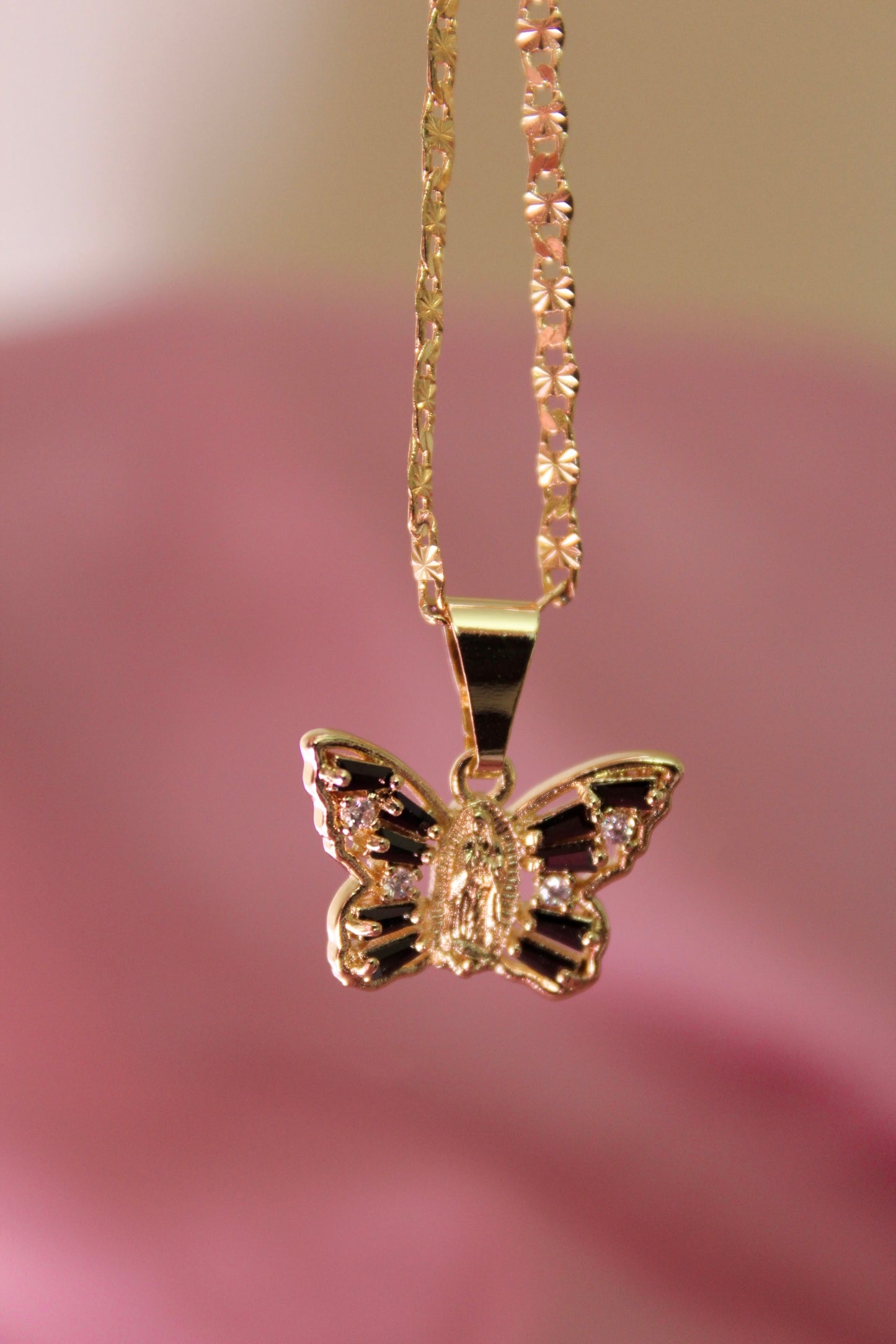 Black Butterfly Virgin Mary