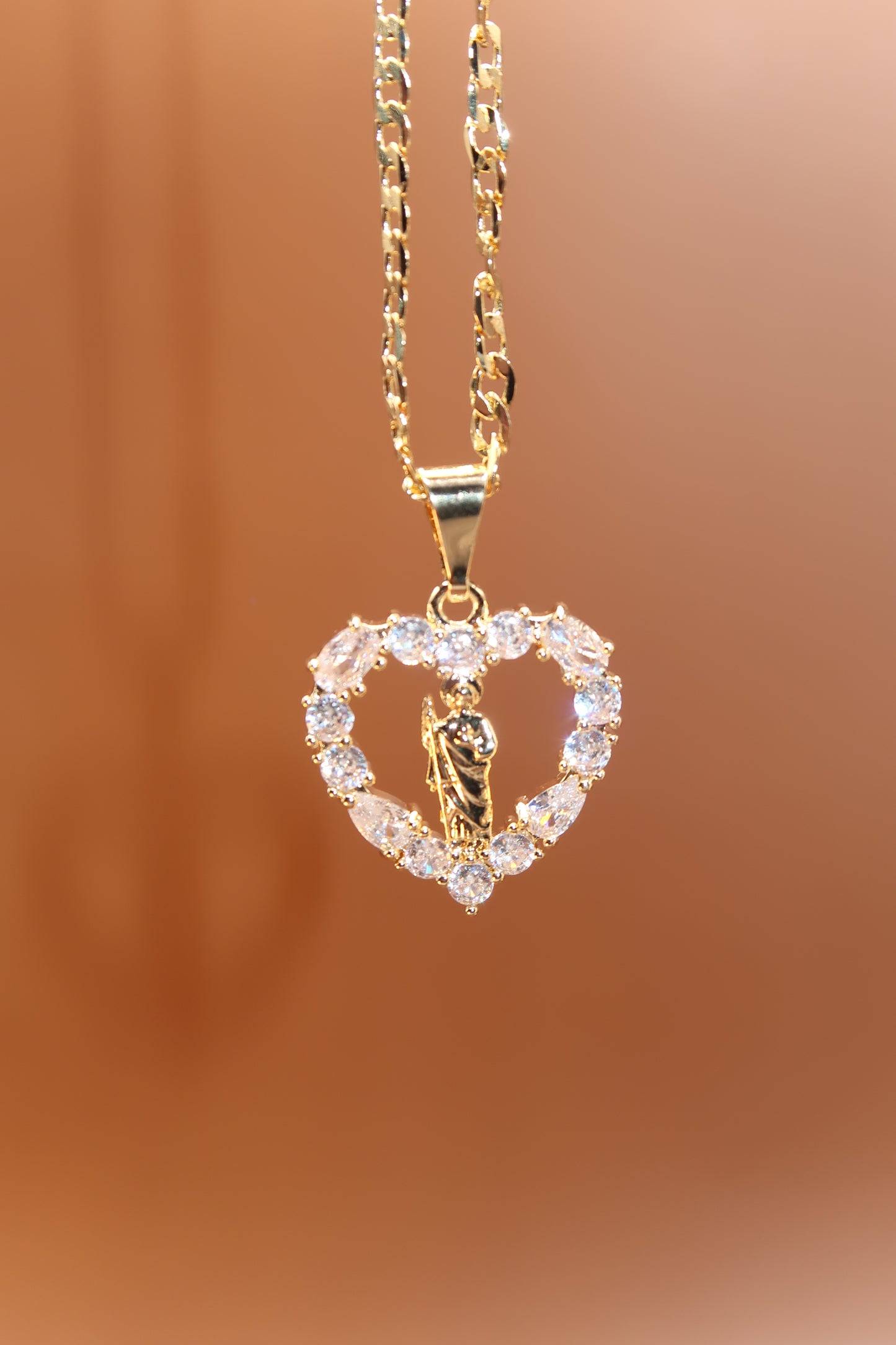 Sparkly Heart San Judas