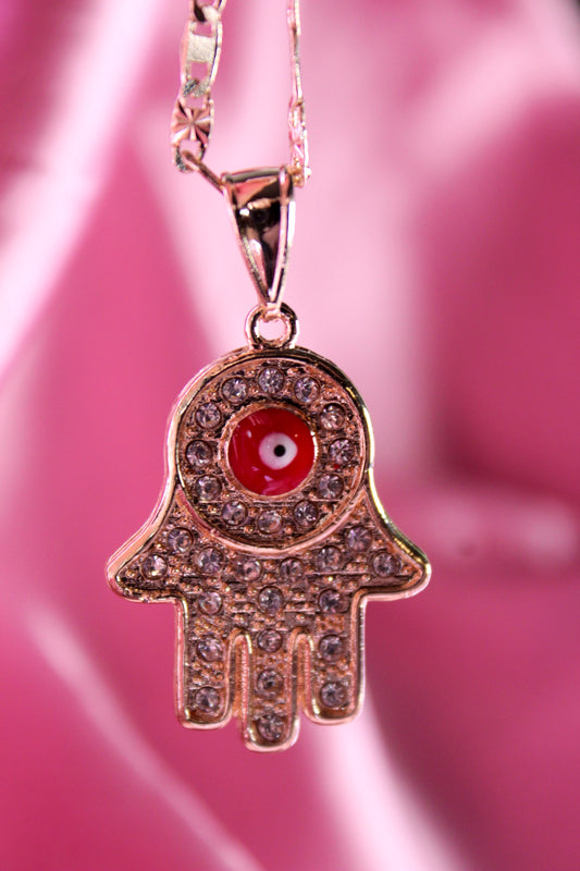 Red evil eye