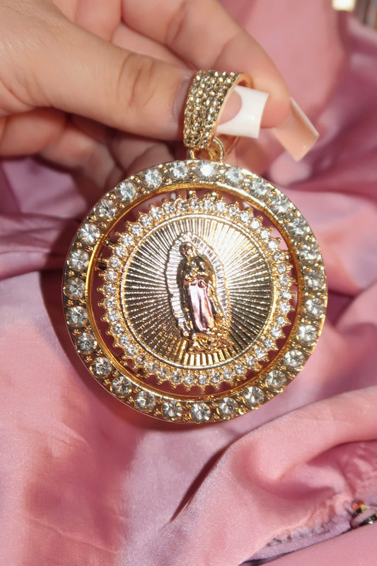 Rose gold Virgencita
