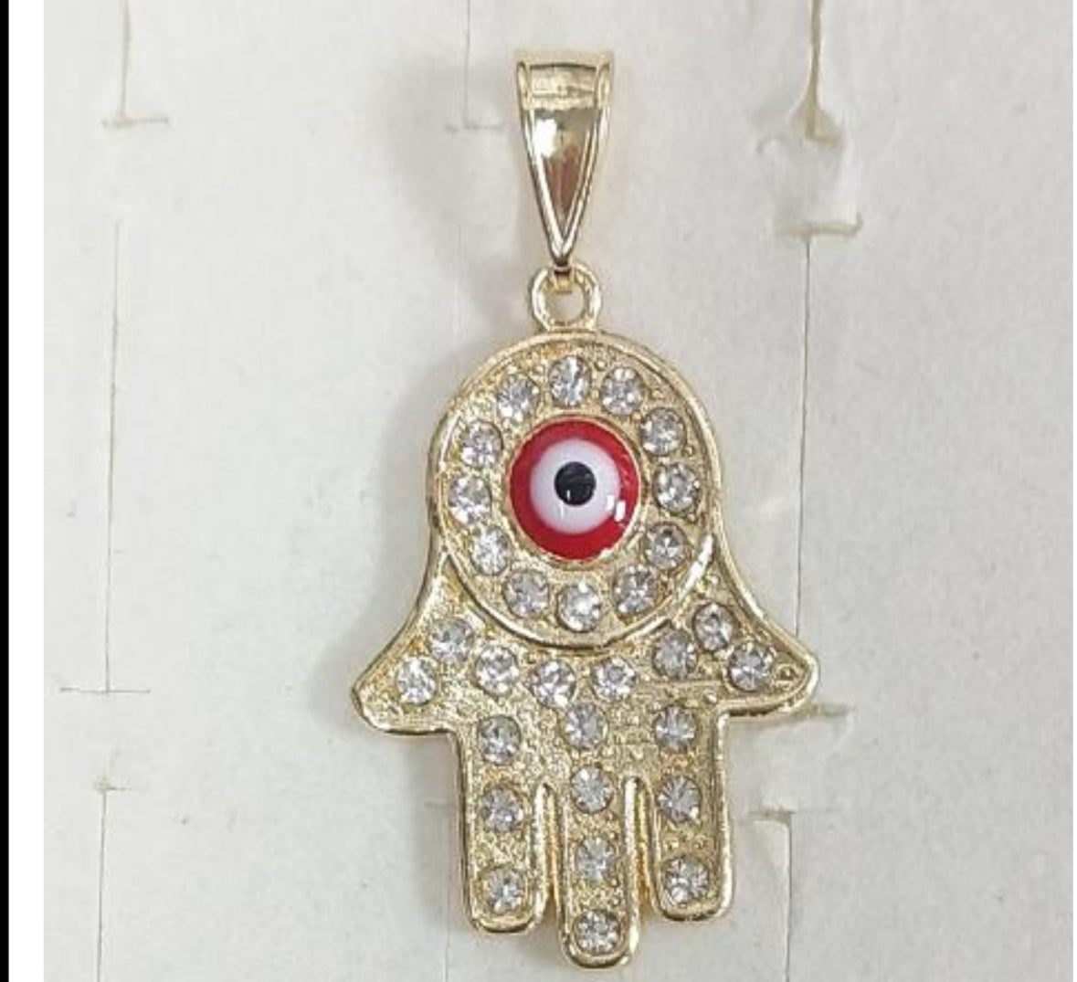 Red evil eye
