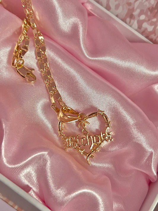 Bichota Gold heart