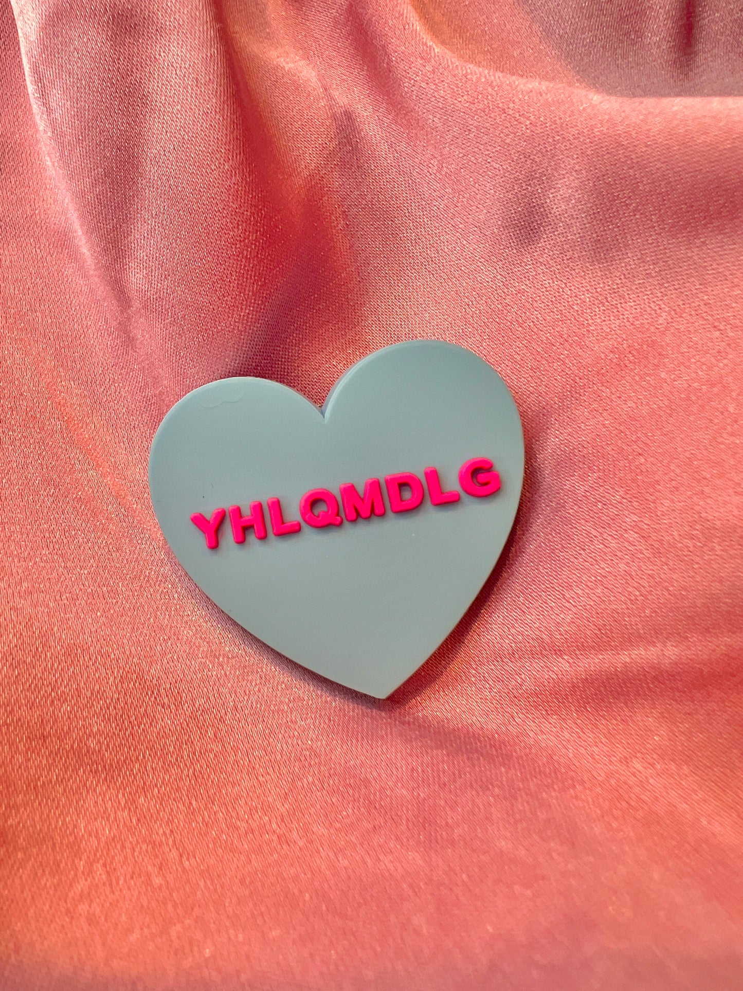 YHLQMDLG Blue Heart