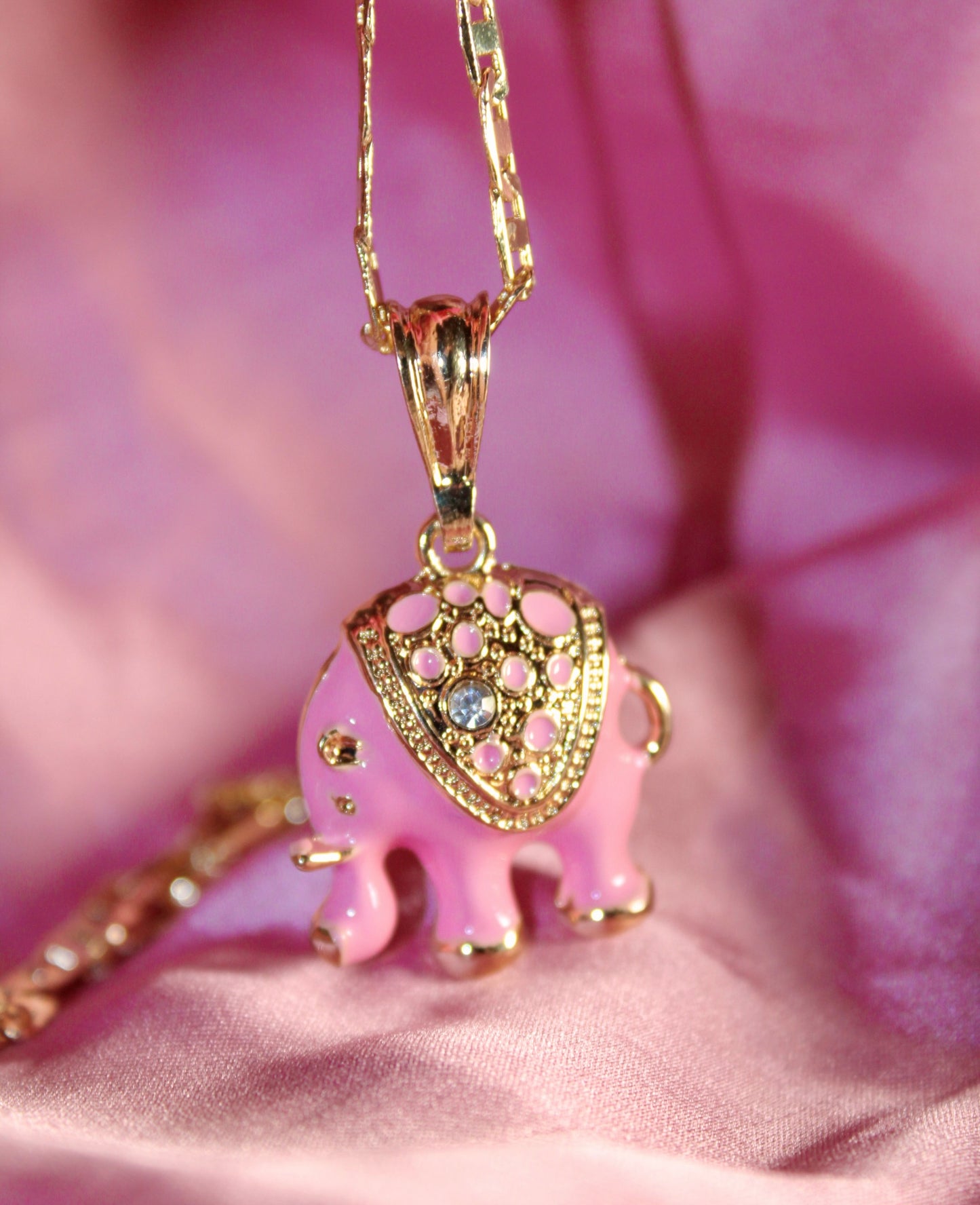 Pink Lucky Elephant