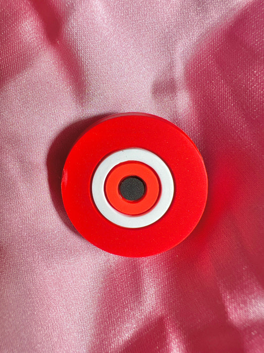 Red evil eye