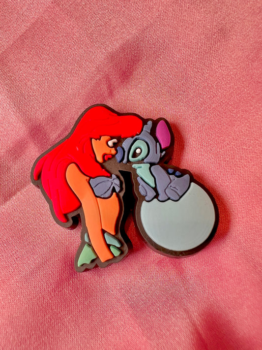 Little mermaid & stitch