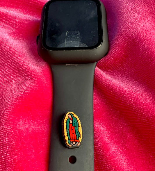 Virgencita watch charm