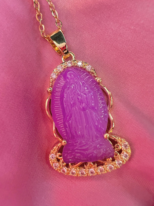 Crystal Purple Virgencita