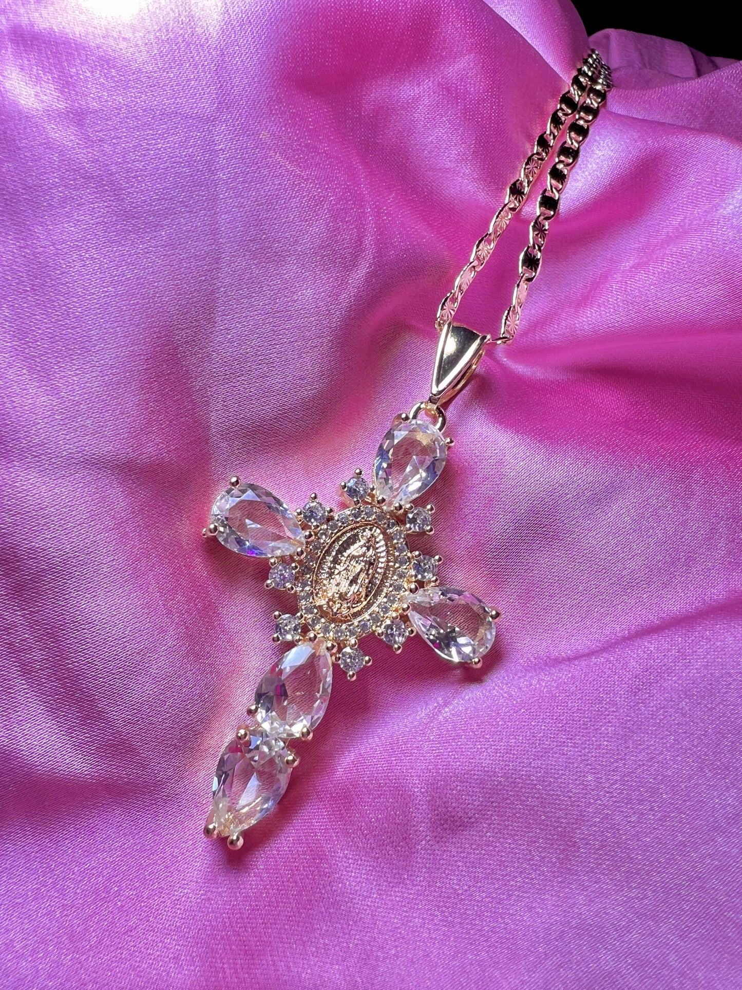 Silver/Gold Virgencita