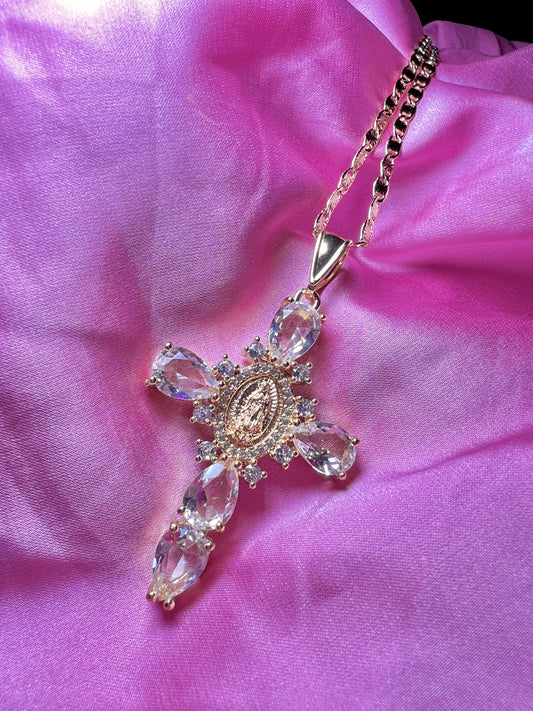 Silver/Gold Virgencita