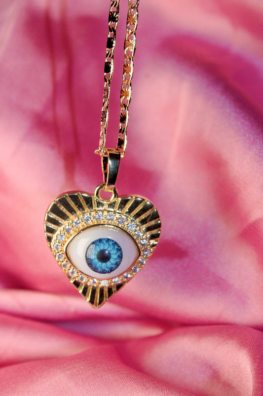 Heart Evil Blue Eye