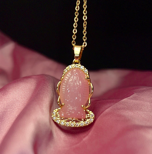 Crystal Pink Virgencita